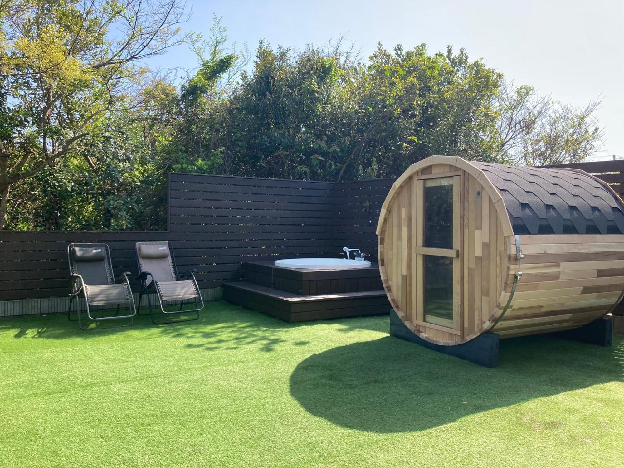 海まで3分の貸別荘 Malibu Ichinomiya バレルサウナ ジャグジー Bbq完備 Exteriör bild